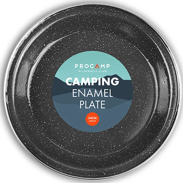 Procamp Camping Enamel Plate 24cm