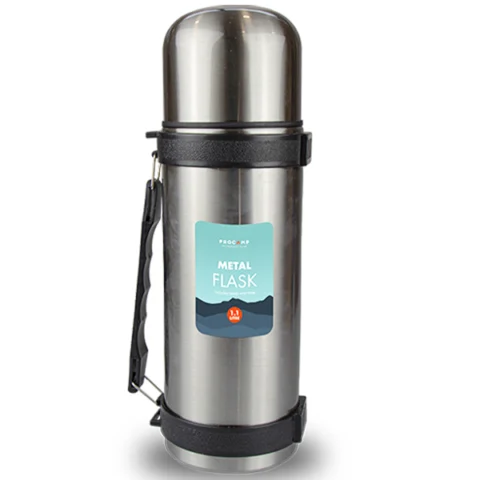 Procamp Insulated Metal Flask with Handle 1.1L