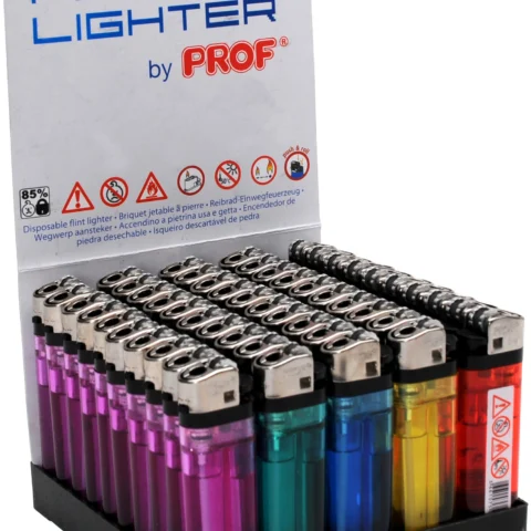Prof Flint Lighter Transparent Colours
