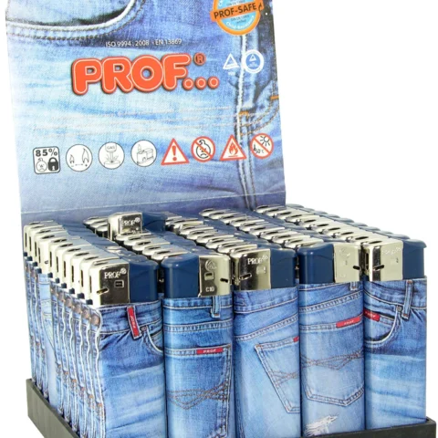 Prof Harmony Jeans Electronic Refillable Lighter