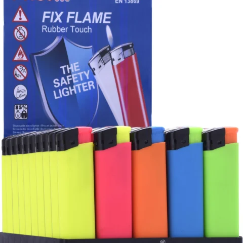 Prof Polyflame Fix Flame Bi-Colour Rubber Torch