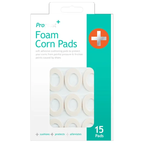 Proplast Assorted Size Foam Corn Relief Pads 15 Pack