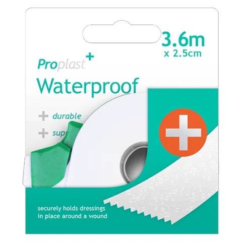Proplast Waterproof Dispensing Medical Tape 3.6M X 2.5cm