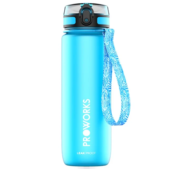 Proworks Leakproof Sports Water Bottle Light Blue 1l