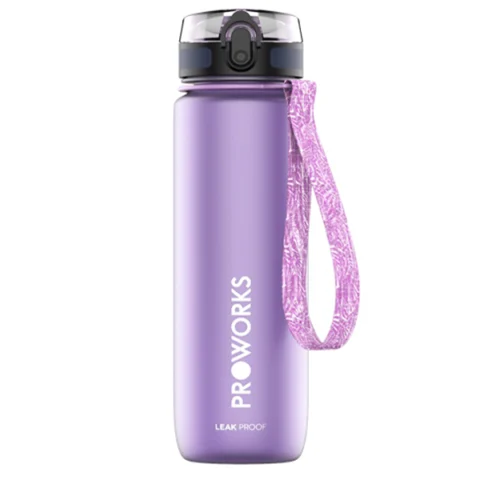 Proworks Leakproof Sports Water Bottle Purple Nitro 1l