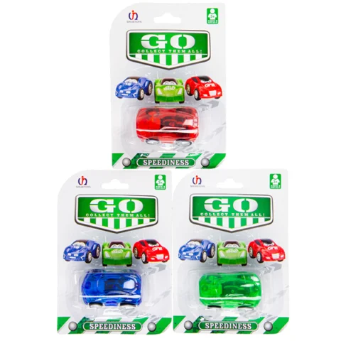 Pull-Back Racing Car Toy Assorted Colours