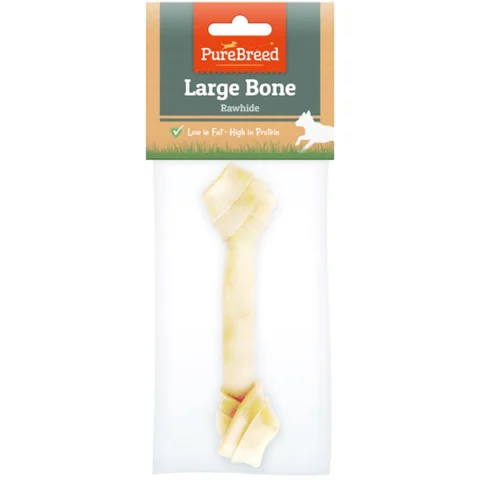 Pure Breed Large Rawhide Dog Bone 70g