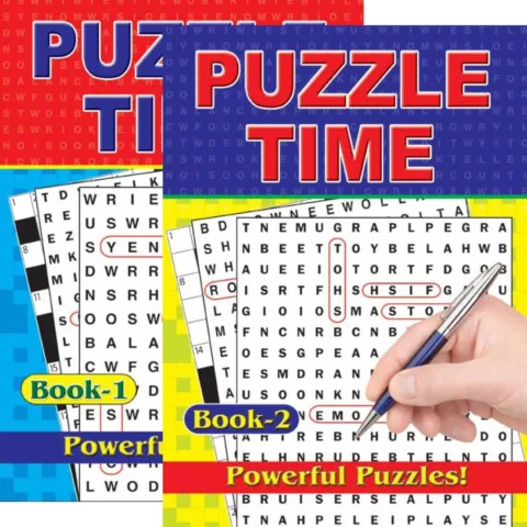 Puzzle Time Book Assorted