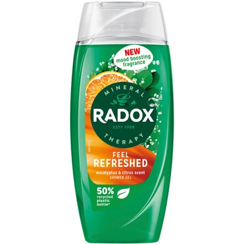 Radox Mineral Therapy Eucalyptus & Citrus Scent Feel Refreshed Shower Gel 255ml