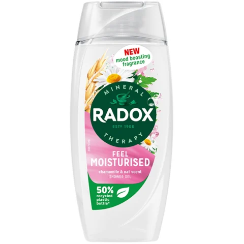 Radox Mineral Therapy Feel Moisturised Chamomile & Oat Scent Shower Gel 255ml