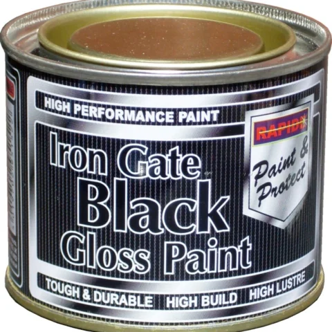 Rapide Iron Gate Black Paint 170ml