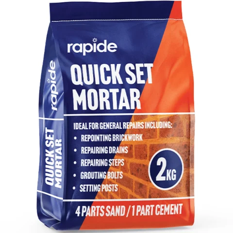 Rapide Pre-Mixed Quick Set Mortar 2kg