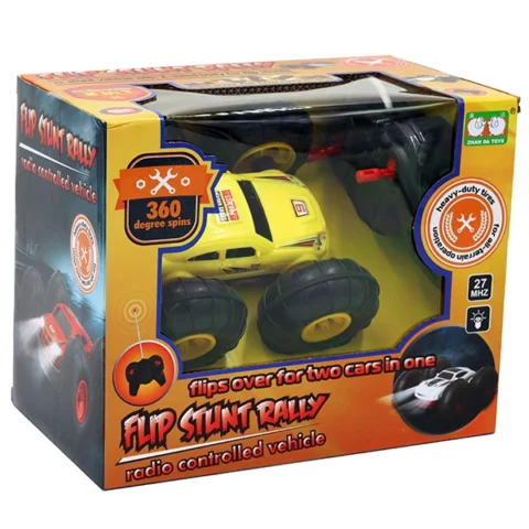 Rc Dual-Sided Flip Stunt Rally Car 27Mhz
