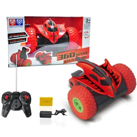 Rc Ghost Fish Trolley 360° Spins Rechargeable Stunt Car 2.4Ghz