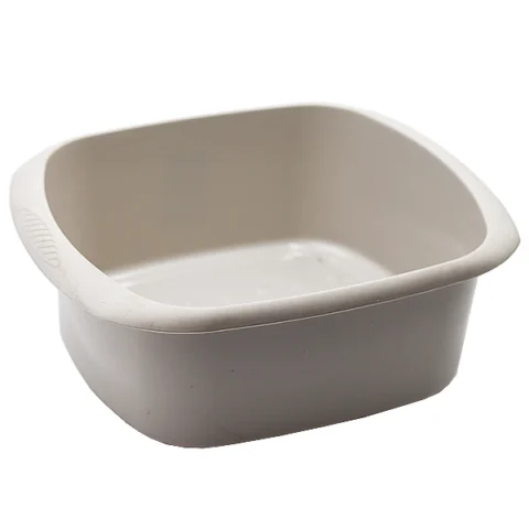 Rectangular Washing Up Bowl Taupe 11l