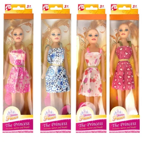 Red Deer Toys Boxed Princess Dress Doll Assorted