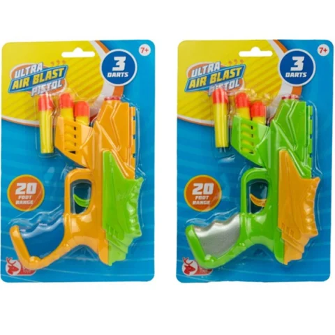 Red Deer Toys Foam Pellet Ultra Air Blast Pistol 4pc