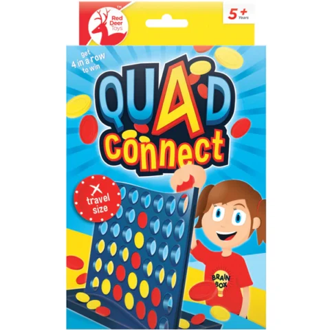 Red Deer Toys Travel Size Quad Connect Game Set