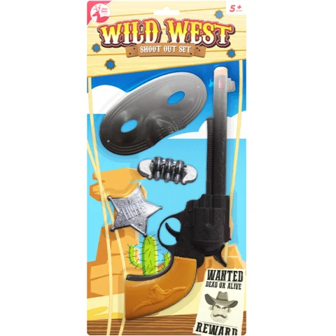 Red Deer Toys Wild West Shoot Out Set