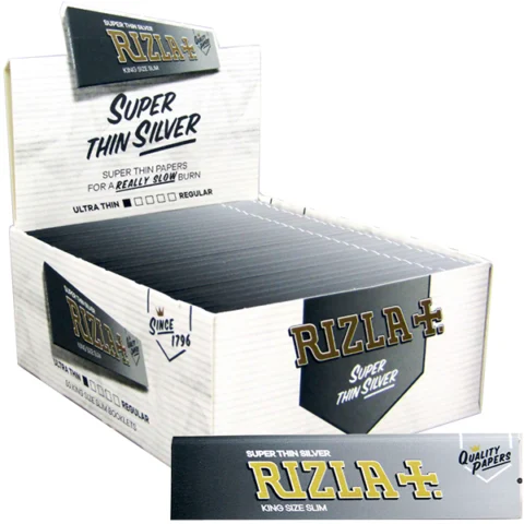 Rizla Super Thin Silver King Size Rolling Papers