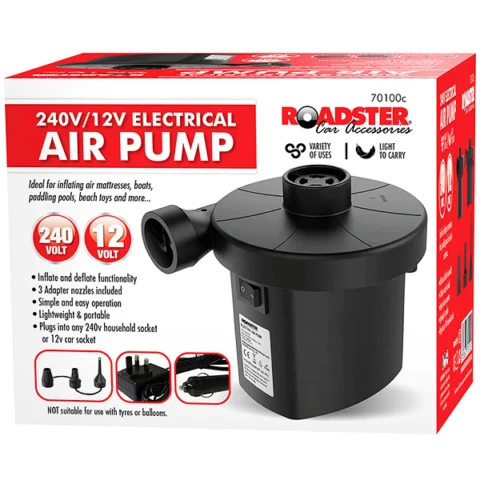 Roadster 240V/12V Electrical Air Pump