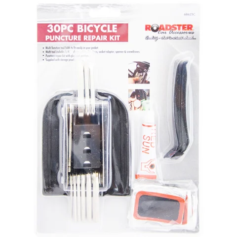 Roadster Bicycle Puncture Repair Kit 30pc