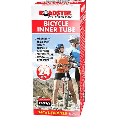 Roadster Bicycle Schrader Inner Tube 24" X 1.75/2.125