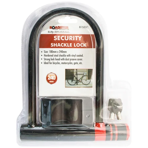 Roadster Security Shackle Lock 18cm X 24cm