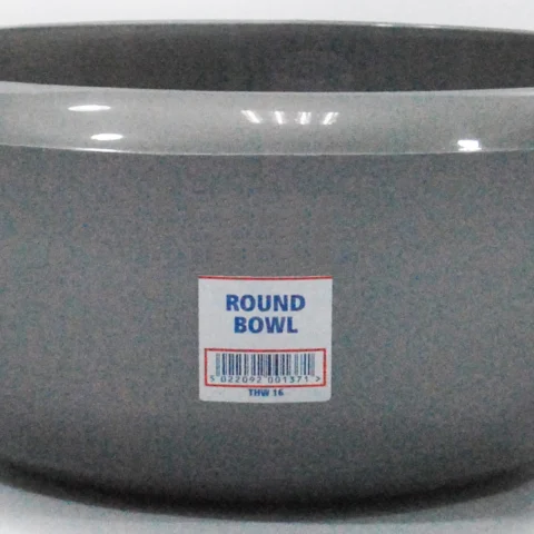 Round Bowl Silver 8L