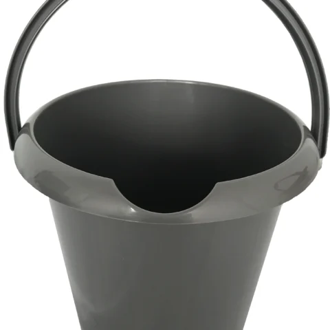 Round Bucket Silver 5l
