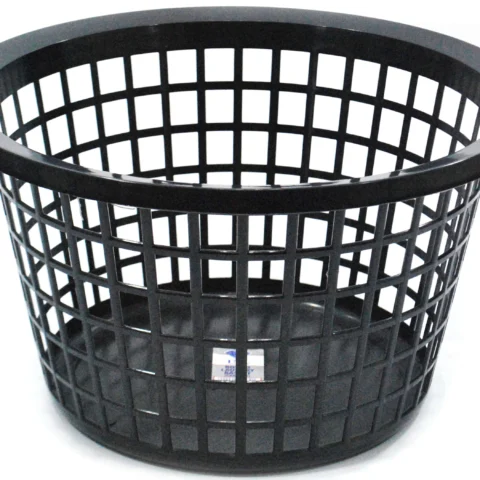 Round Laundry Basket Graphite