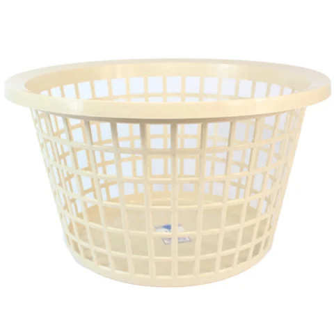 Round Laundry Basket Taupe