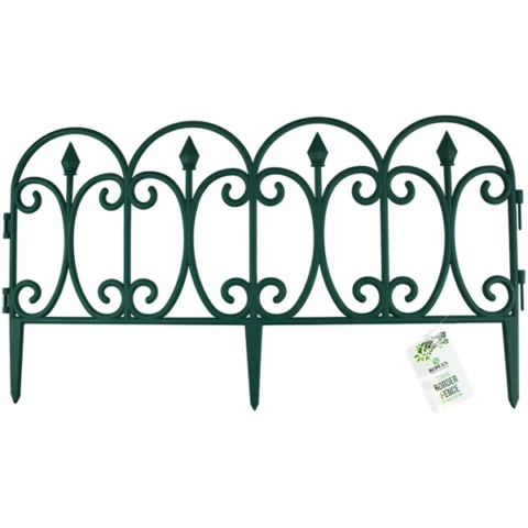 Rowan Green Garden Border Fence 60.5cm X 33cm