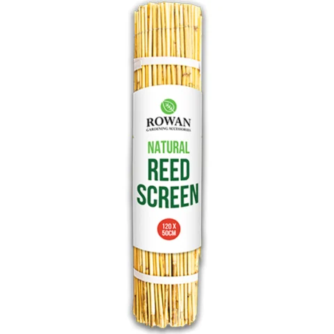 Rowan Natural Wood Reed Screen 120cm X 50cm