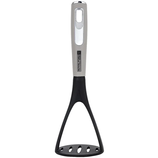 Royalford Black Nylon Potato Masher 25.7cm