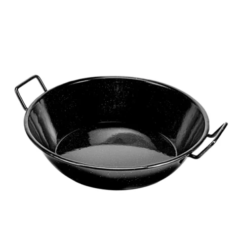 Royalford Non-Stick Enamel-Coated Wok Pan 24cm