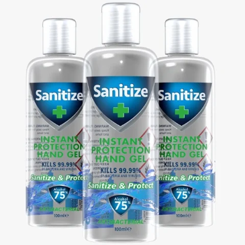 Sanitize Instant Protection 75% Alcohol Hand Gel 100ml