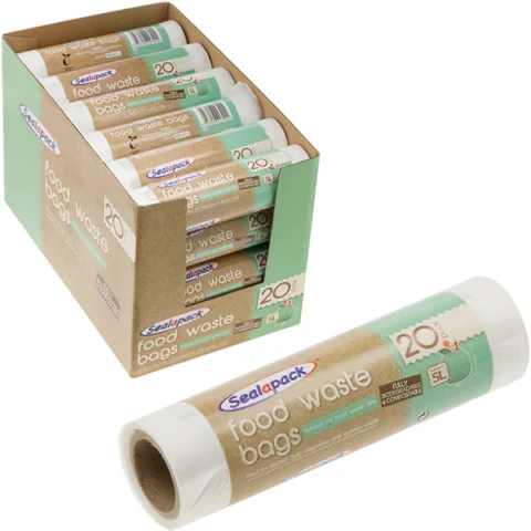 Sealapack 5L Food Waste Bags 20 Pack
