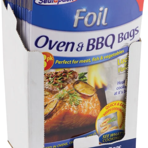 Sealapack Foil Oven & BBQ Bags 6 Pack
