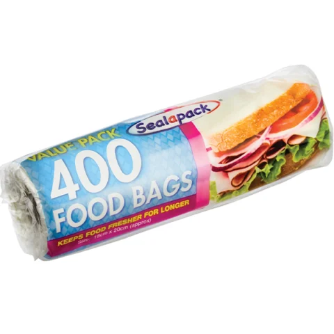 Sealapack Food Bags Roll 18cm X 20cm 400 Pack
