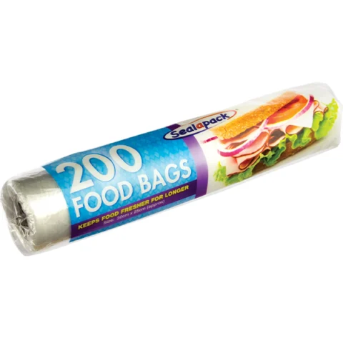 Sealapack Food Bags Roll 30cm X 25cm 200 Pack