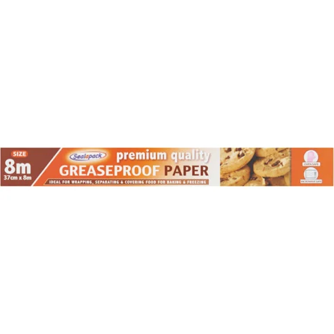 Sealapack Greaseproof Paper 37cm X 8m