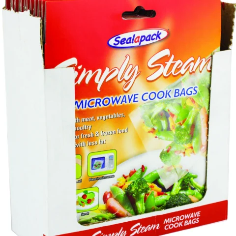 Sealapack Simply Steam Microwave Cook Bags 30 Pack