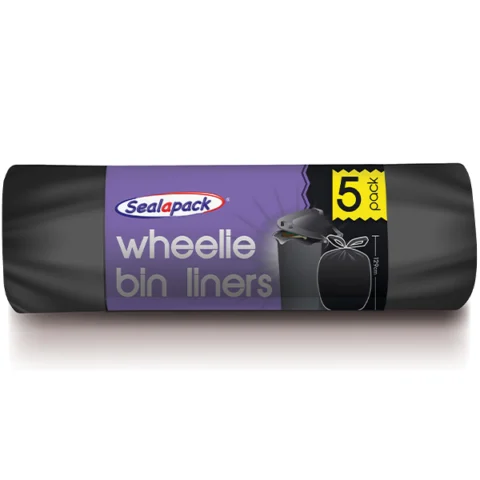 Sealapack Wheelie Bin Liners 5 Pack