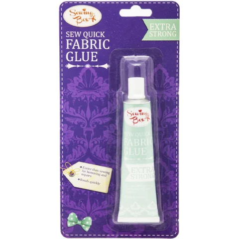 Sewing Box Fabric Glue 30ml