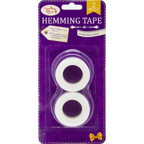 Sewing Box Hemming Tape Rolls 10m 2 Pack