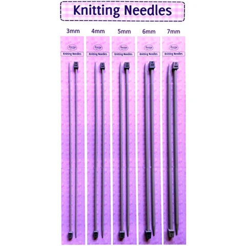 Sewing Solutions Knitting Needles Assorted 5pc