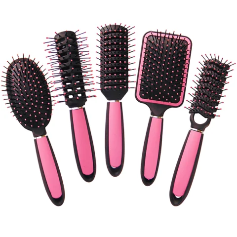 Silky Smooth Pink Hair Brush Assorted