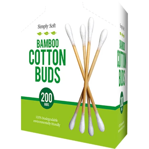 Simply Soft Bamboo Cotton Buds 200 Pack