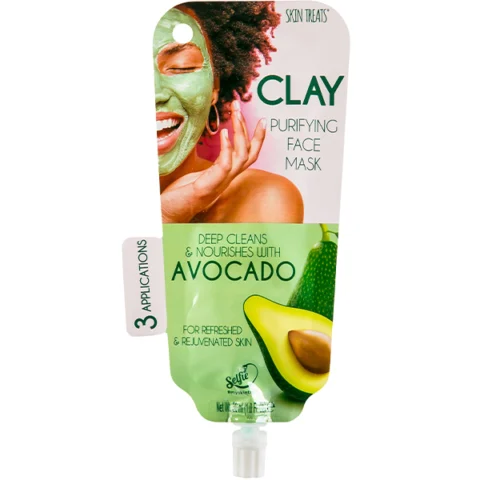 Skin Treats Clay Avocado Purifying Face Mask 3 Applications